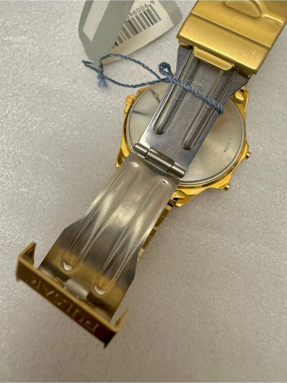 Vintage Pulsar PQF204 (V041-9240) Gold Tone Ana-Digi Men's Watch - NOS W/ Tag